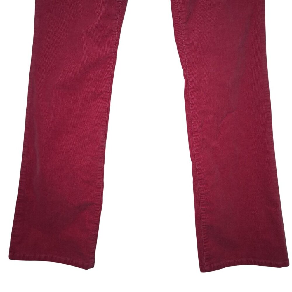 Talbots Corduroy Pants Women Size 2 Curvy Pink Rose Classic Corduroys BH684 - Picture 3 of 13